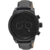 Bracelet de montre Fossil BQ1648 Cuir Noir 22mm